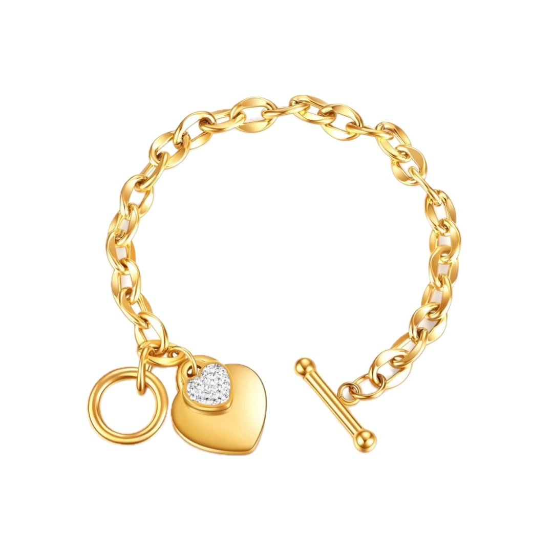Ares Heart Bracelet